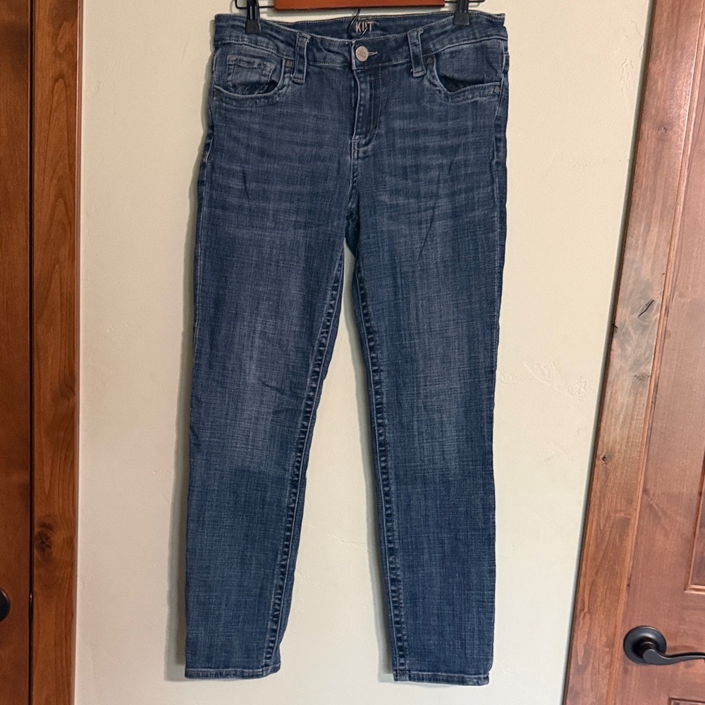 Kut from the Kloth Dark Blue Skinny Jeans